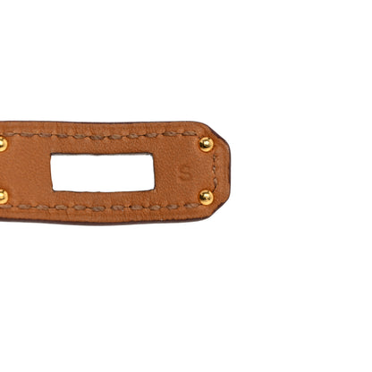 Hermes Epsom Kelly Double Tour Bracelet S Orange 5 of 7