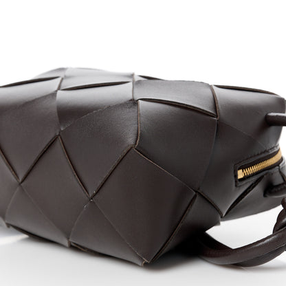 Bottega Veneta Lambskin Maxi Intrecciato Small Cassette Camera Bag Fondant 9 of 9