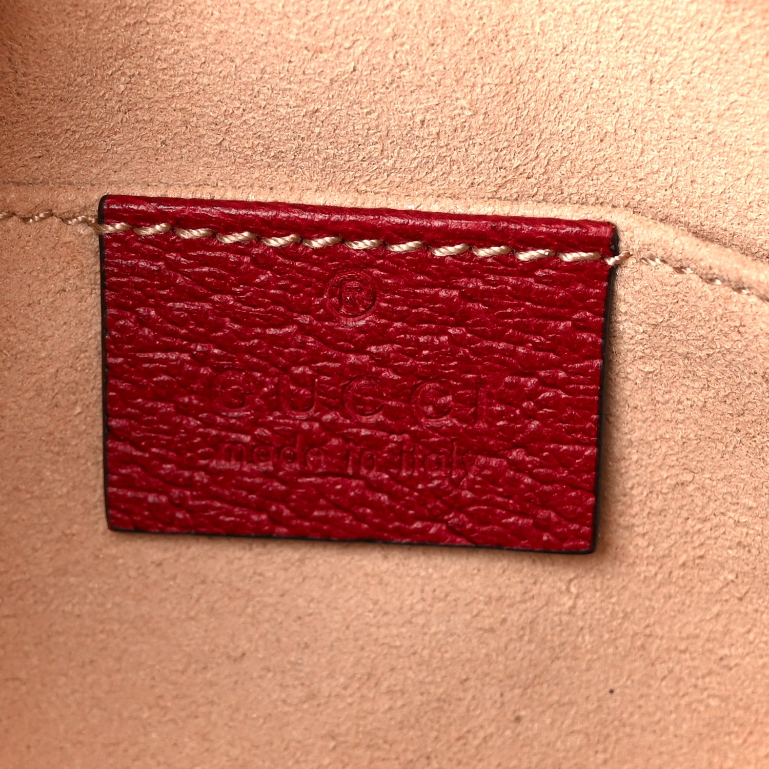 Gucci GG Supreme Monogram Flora Web Mini Ophidia Shoulder Bag Red 6 of 11