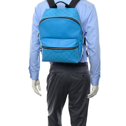 Louis Vuitton Taiga Monogram Discovery Backpack PM Blue Lagoon 2 of 7