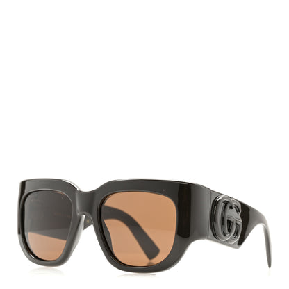 Gucci Marmont Monocolor 53mm Squared Sunglasses GG1545S Brown 2 of 16