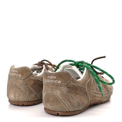 Miu Miu X NEW BALANCE Suede 530 SL Sneakers 38 Ecru 5 of 10