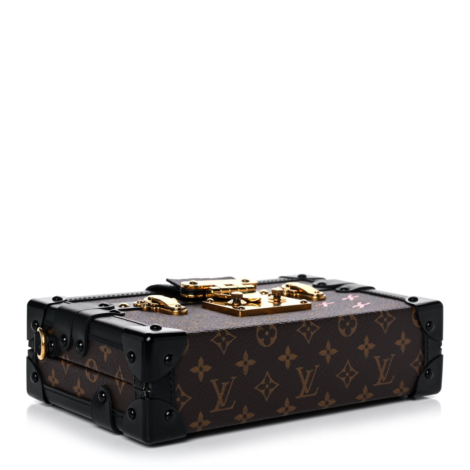 Louis Vuitton Monogram Petite Malle Black 4 of 9