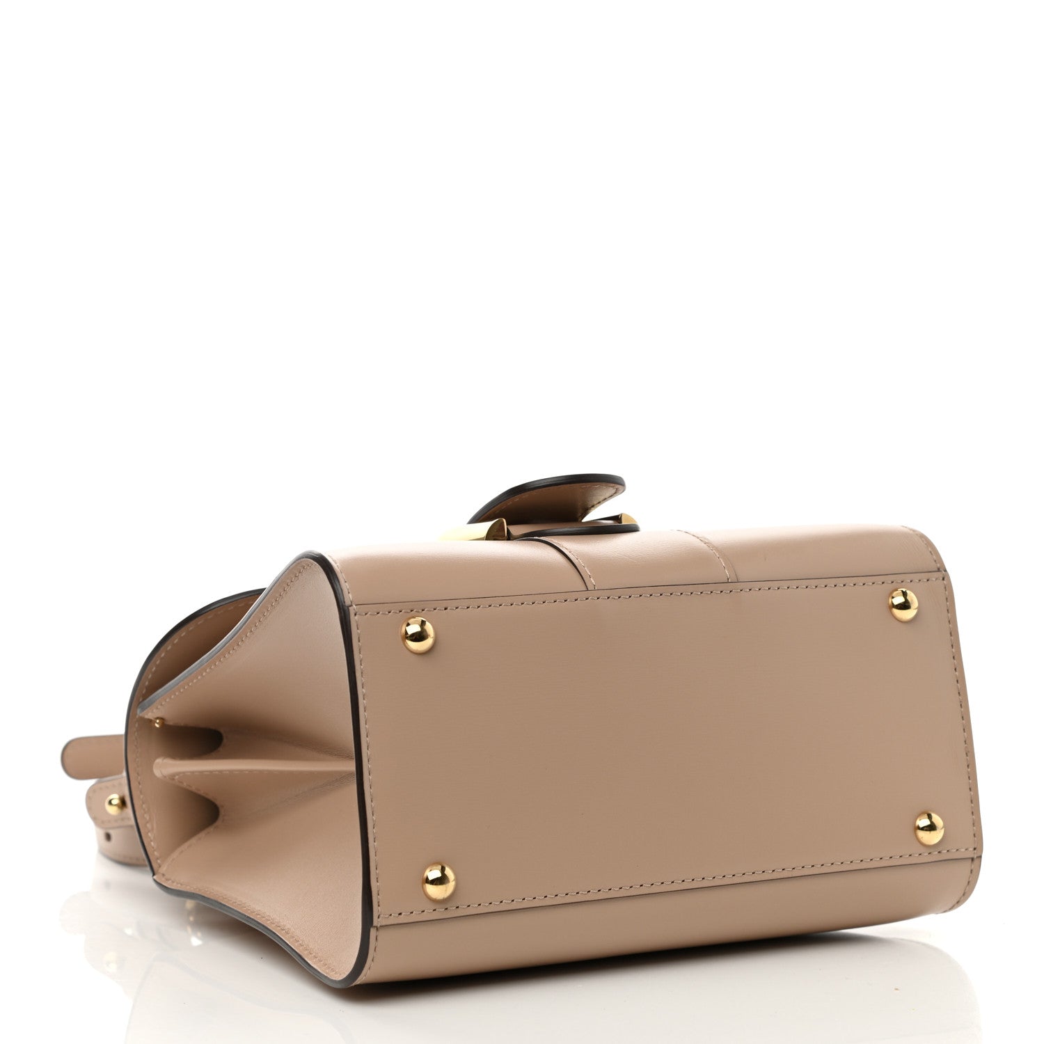 Delvaux Box Calfskin Mini Brillant Satchel Sand 4 of 10