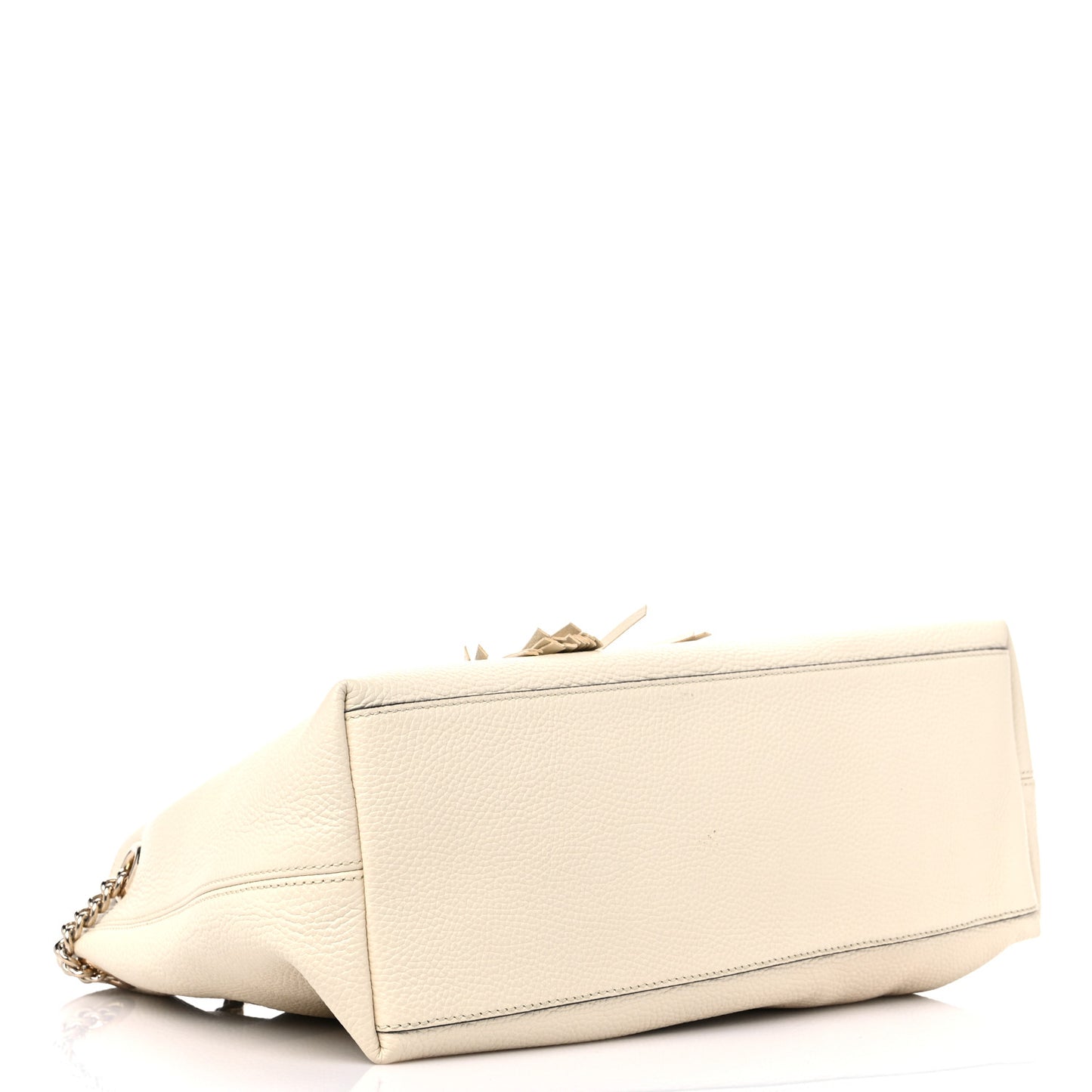 Cellarius Calfskin Medium Soho Chain Shoulder Bag Ivoire