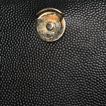Saint Laurent Grain De Poudre Medium Classic Monogram Kate Satchel Black 12 of 13