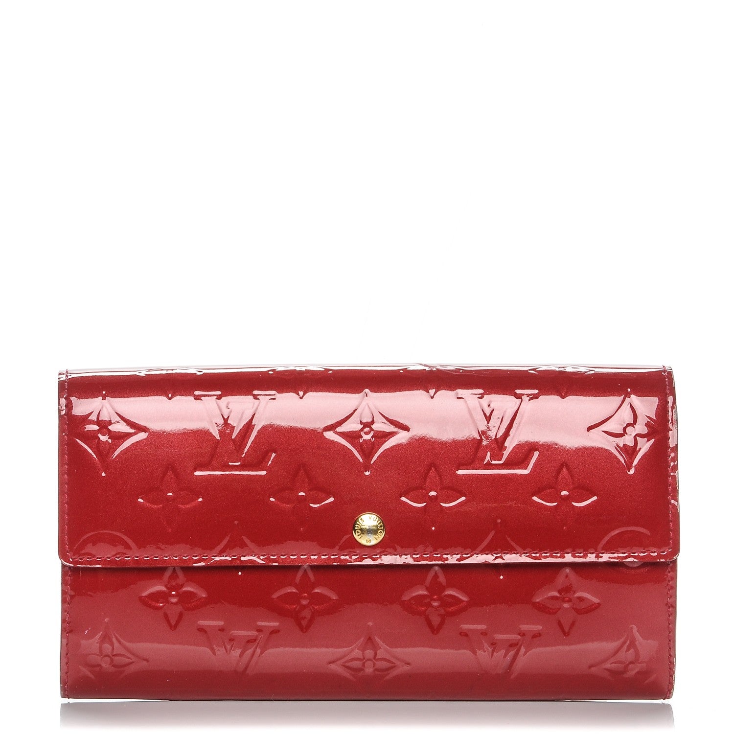 Louis Vuitton Vernis Sarah Wallet Pomme D'Amour 1 of 7