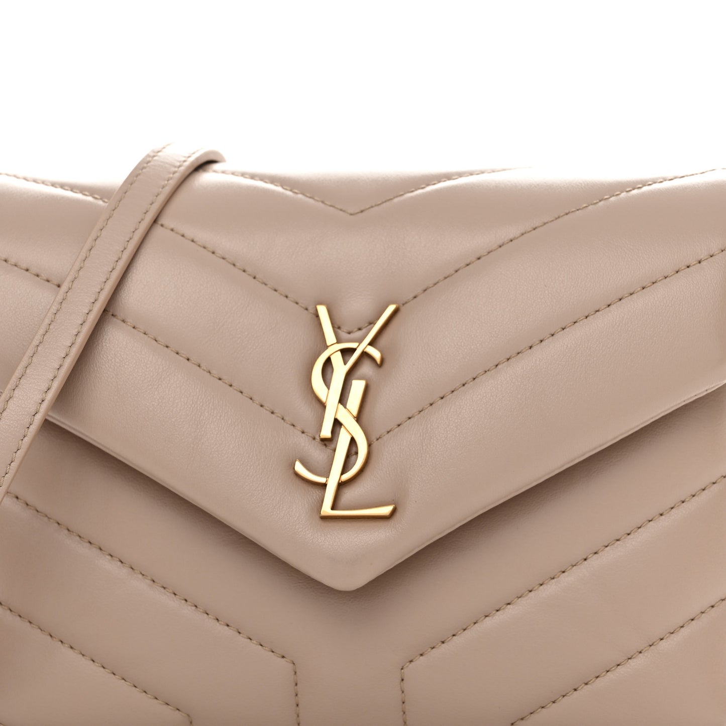 Calfskin Y Quilted Monogram Toy Loulou Crossbody Bag Marble Pink