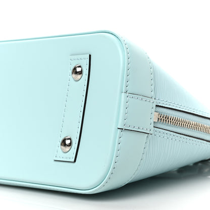 Louis Vuitton Epi Jacquard Alma BB Lagoon Blue 8 of 8