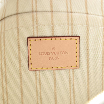 Louis Vuitton Damier Azur Neverfull MM GM Pochette 6 of 11