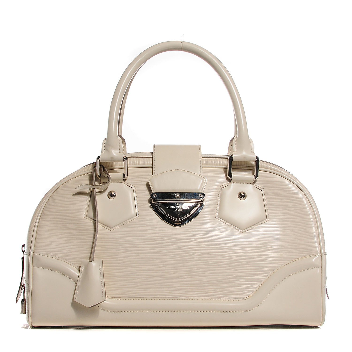 Louis Vuitton Epi Bowling Montaigne GM Ivory 1 of 6