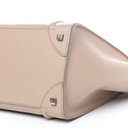Celine Goatskin Mini Luggage Sand 10 of 19