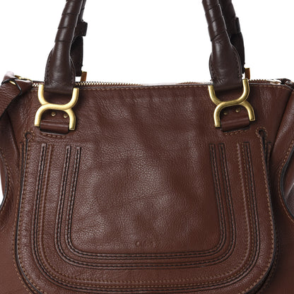 Chloe Calfskin Medium Marcie Satchel Ebony 17 of 17