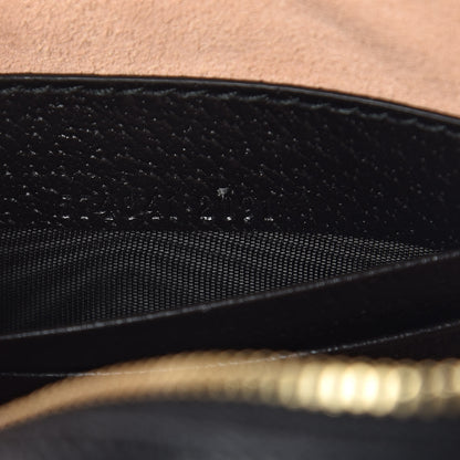 Gucci Textured Calfskin Web Ophidia Round Wrist Wallet Black 6 of 7
