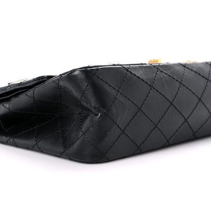 Chanel Aged Calfskin Lucky Charms 2.55 Reissue 225 Flap Black 8 of 12
