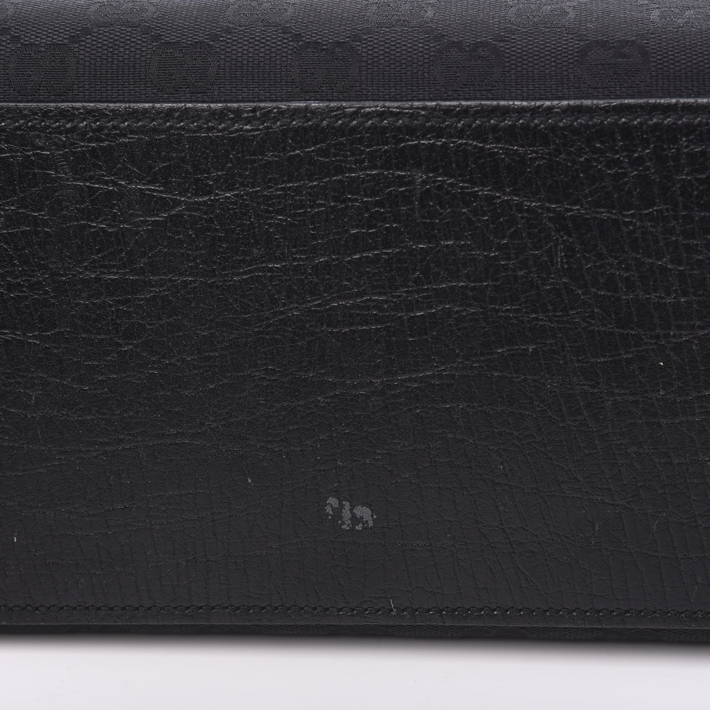 Monogram Large Tote Black