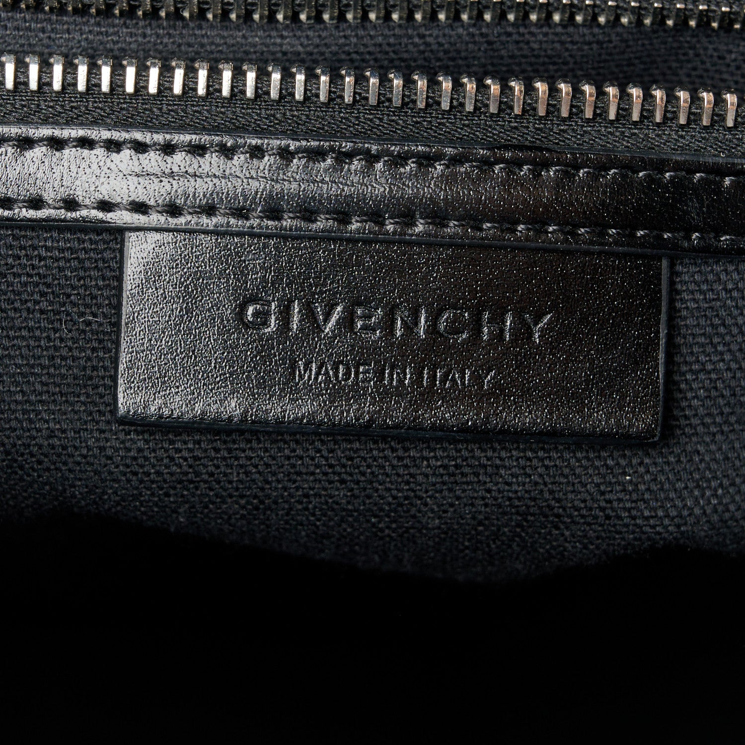 Givenchy Shiny Lord Calfskin Medium Antigona Black 6 of 11
