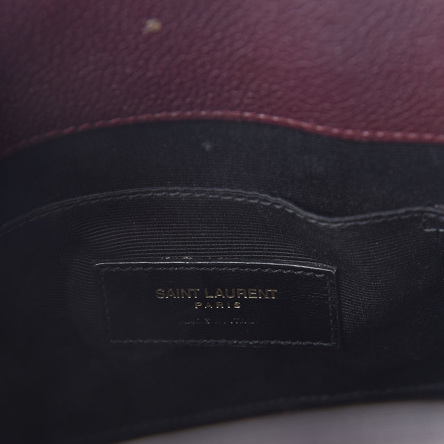 Saint Laurent Grained Calfskin Nano Sac De Jour Amaranto 6 of 9