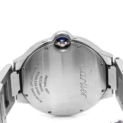 Cartier Stainless Steel 42mm Ballon Bleu De Cartier Automatic Watch 4 of 5