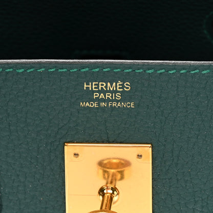 Hermes Togo Birkin 30 Malachite 6 of 13