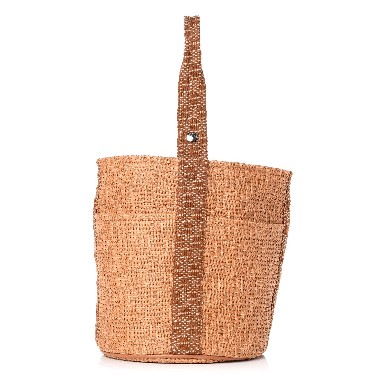 Hermes Straw Saxo Tote 1 of 9