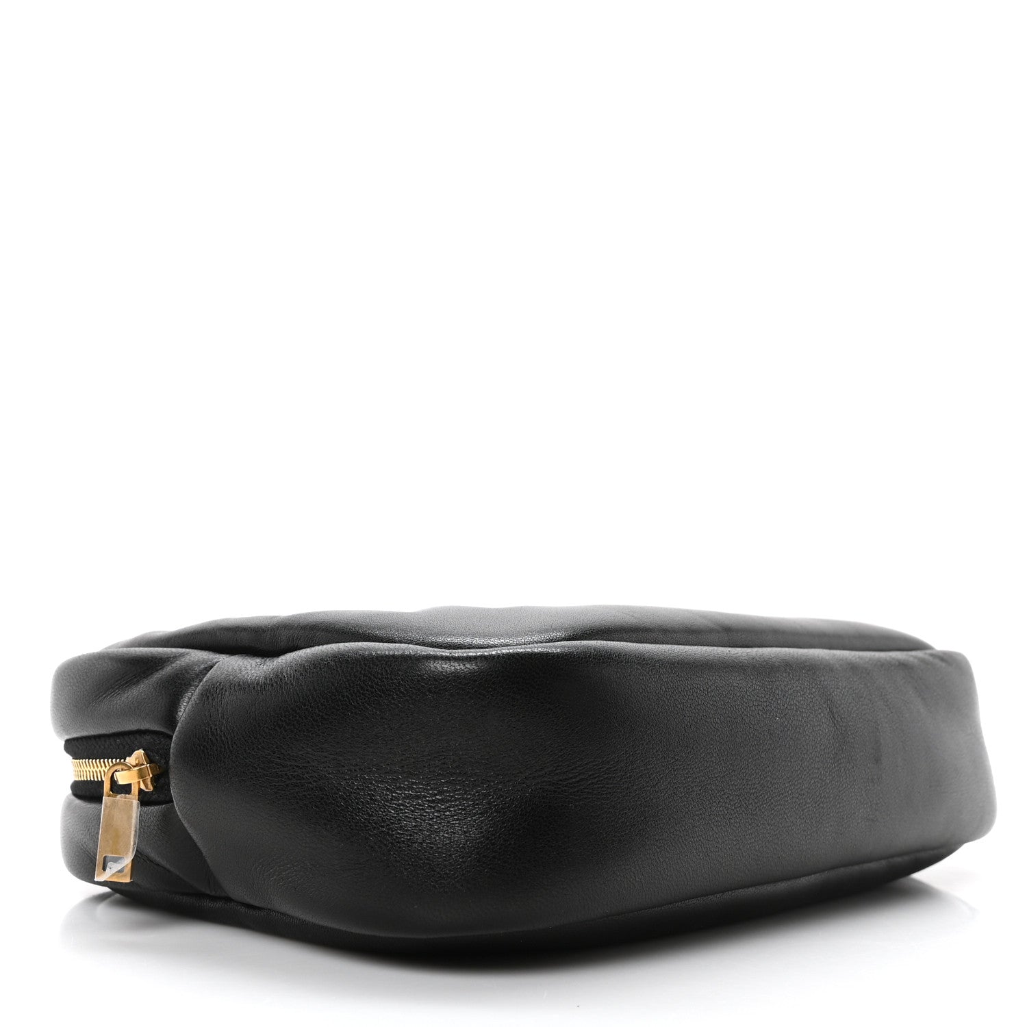 Saint Laurent Lambskin Calypso Cosmetic Case Black 4 of 10