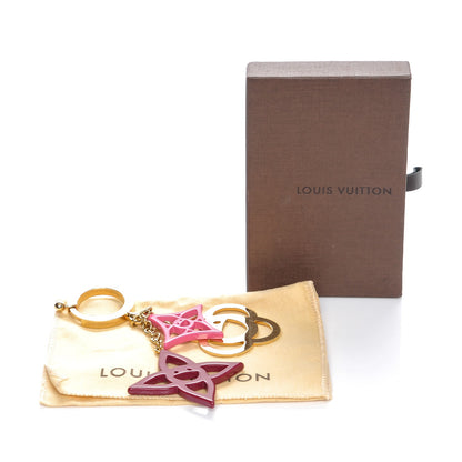 Louis Vuitton Cosmic Blossom Bag Charm Rose 4 of 4