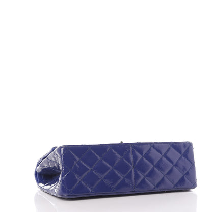 Chanel Patent Caviar Quilted 2.55 Reissue 226 Flap Blue 3 of 10