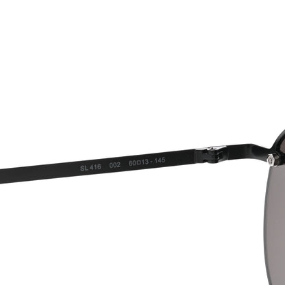 Saint Laurent Aviator SL 416 Sunglasses Black 4 of 7
