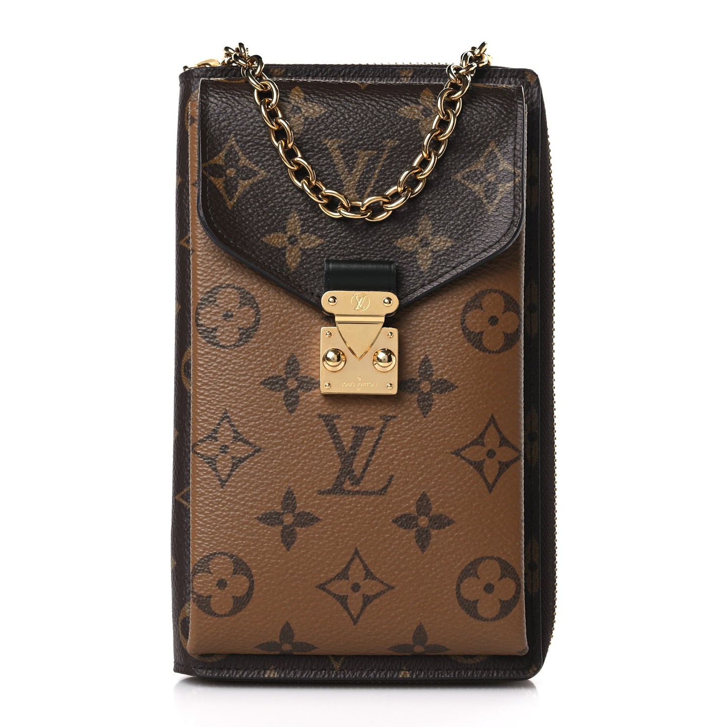 Reverse Monogram Metis Vertical Zippy Wallet