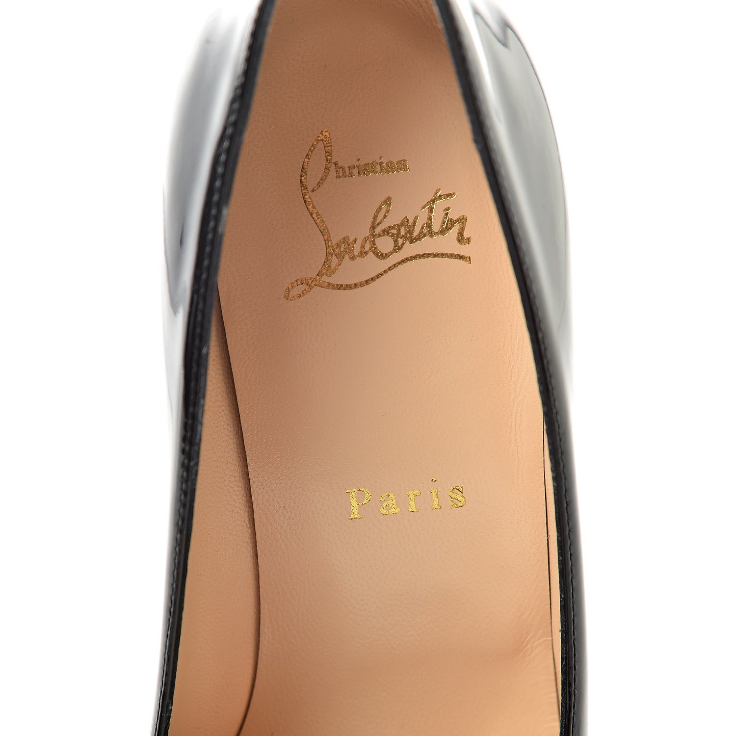Christian Louboutin Patent New Simple 120 Pumps 38 Black 6 of 13