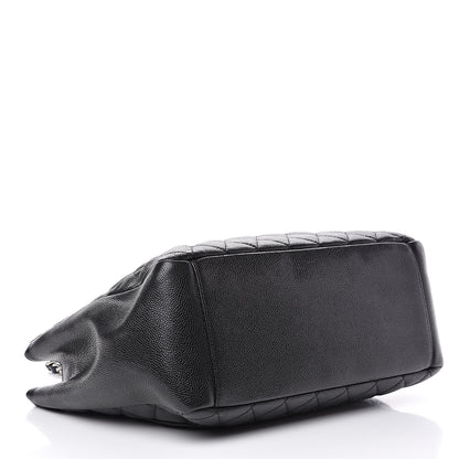 Chanel Caviar Quilted Grand Shopping Tote GST Black 4 of 12