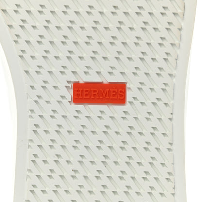 Hermes Calfskin Day Sneakers 39 White 7 of 9