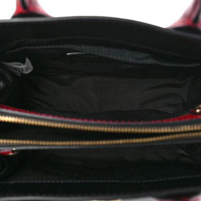 Marc Jacobs Saffiano Little Big Shot Tote Black Multicolor 5 of 9