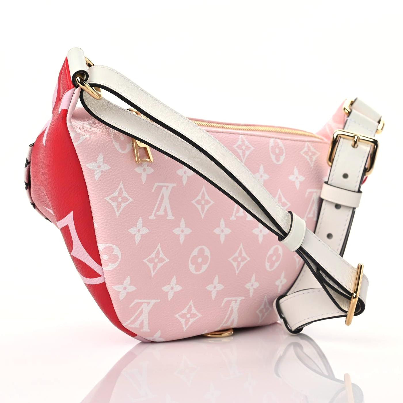 Monogram Giant Bumbag Rouge