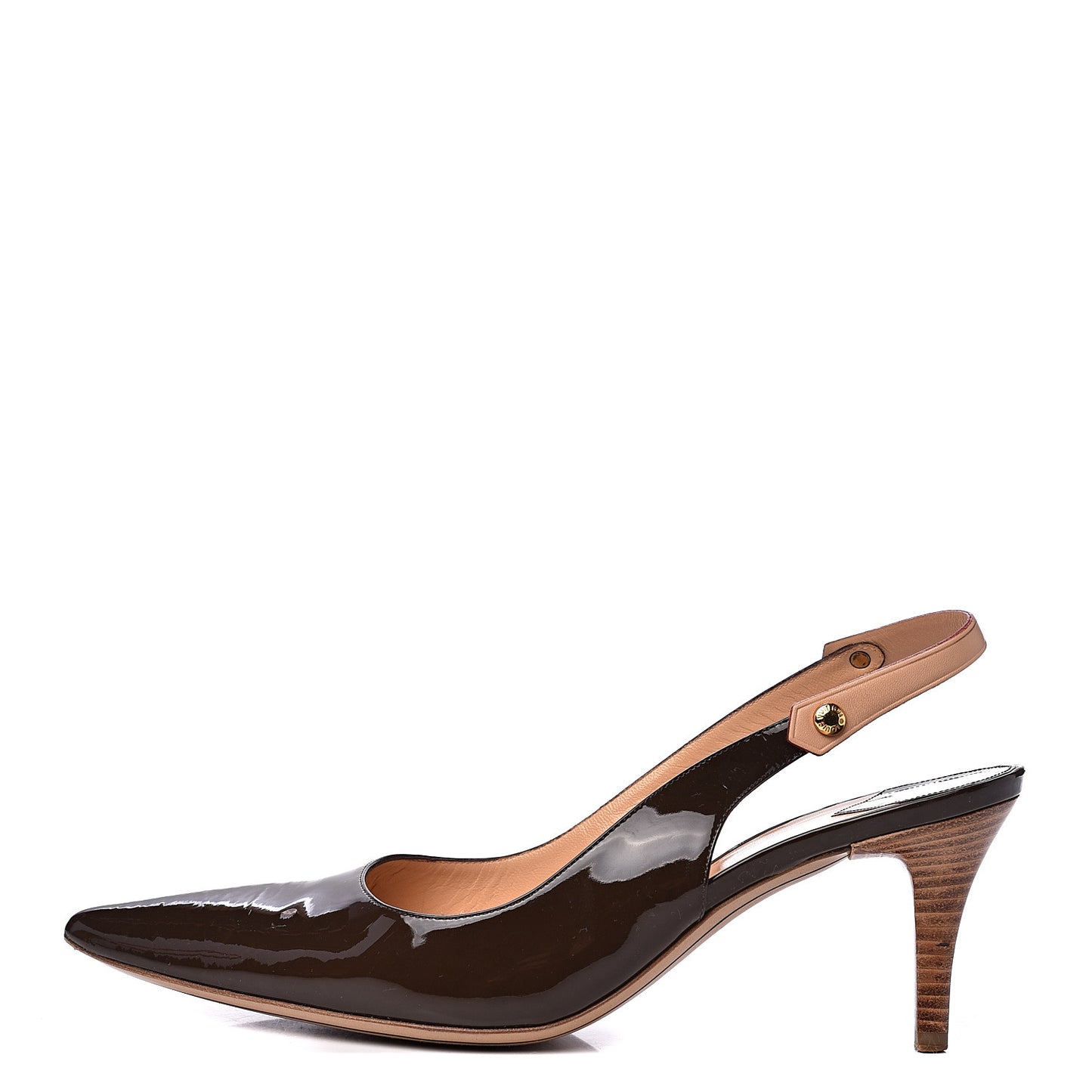 Patent Gina Pumps 39 Brown