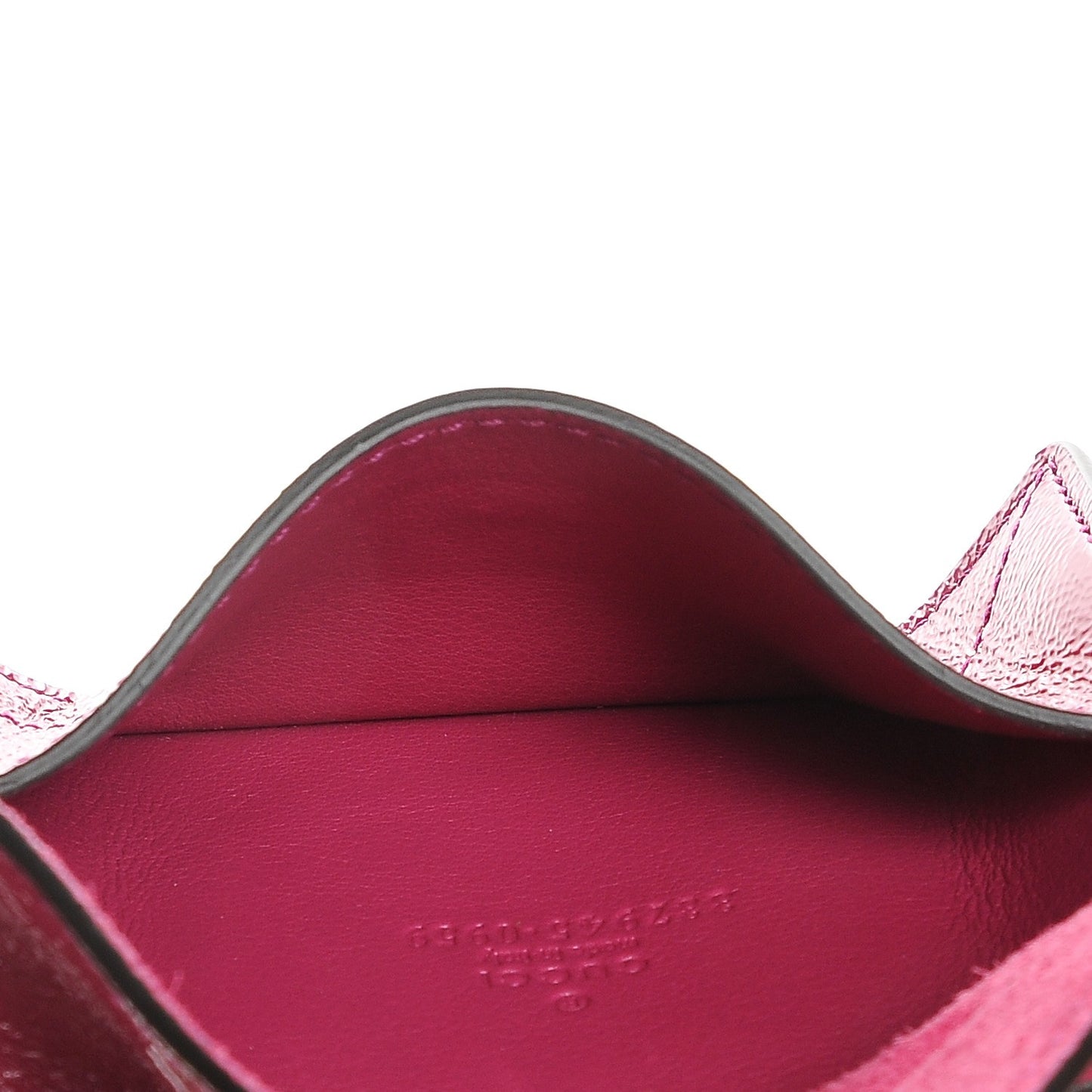 Patent Soho Envelope Card Case Bright Bougainvillea
