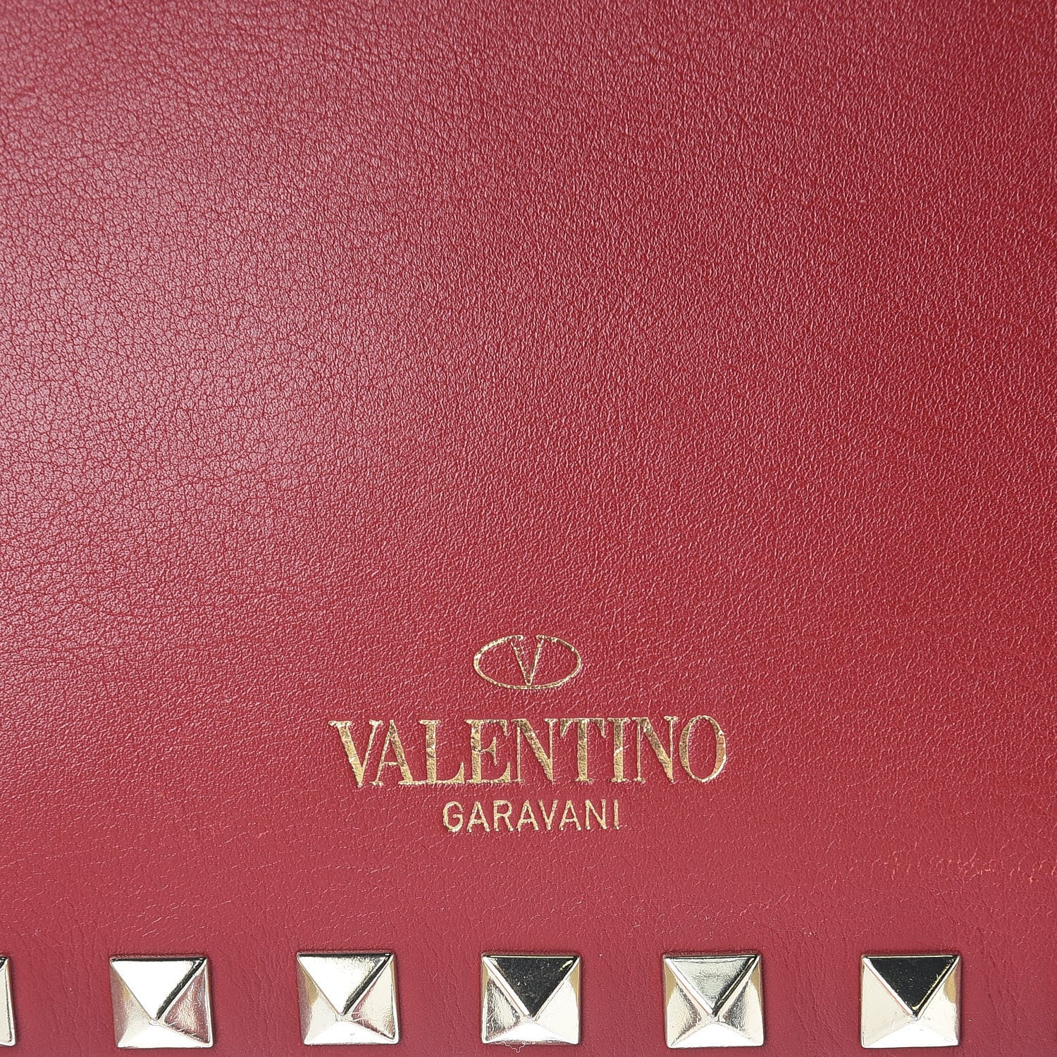 Valentino Garavani Calfskin Rockstud Camera Crossbody Bag Red 10 of 12