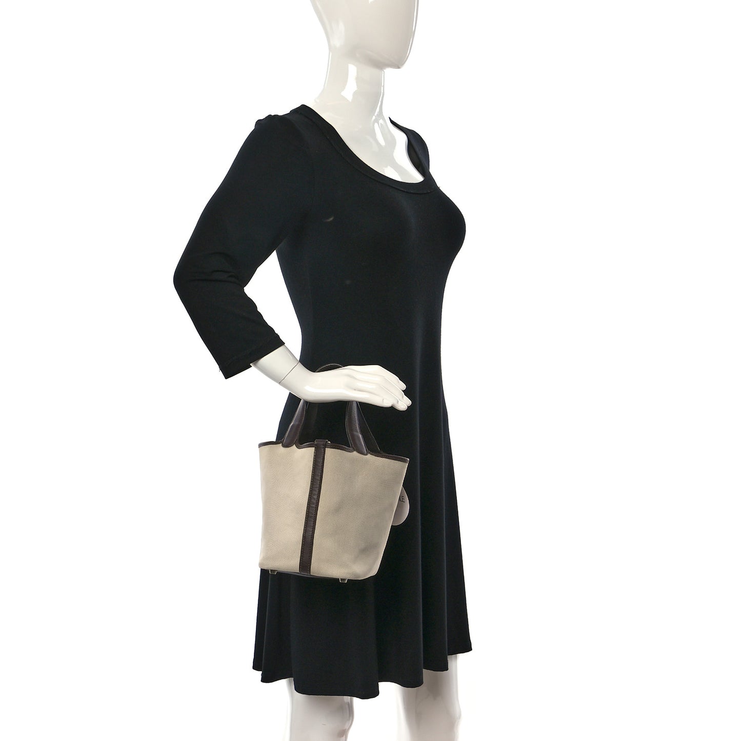 Toile Swift Picotin 18 PM Chocolate