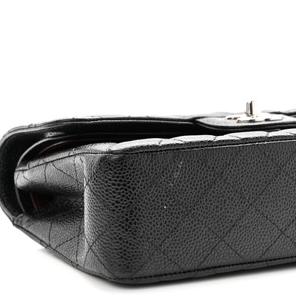 Chanel Caviar Quilted Small Double Flap Black 9 of 10