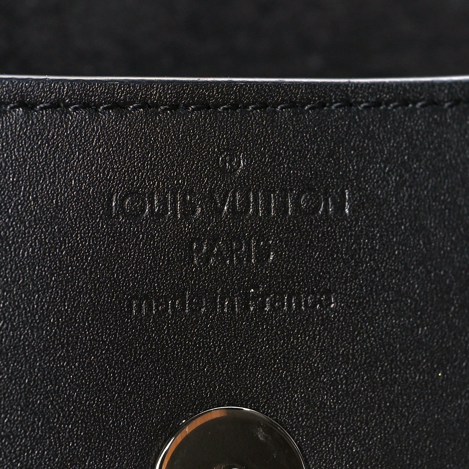 Louis Vuitton Monogram Eclipse Woody Sunglass Case 6 of 7