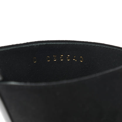 Chanel Suede Patent Calfskin Cap Toe Pearl Mule 39 Black 8 of 9
