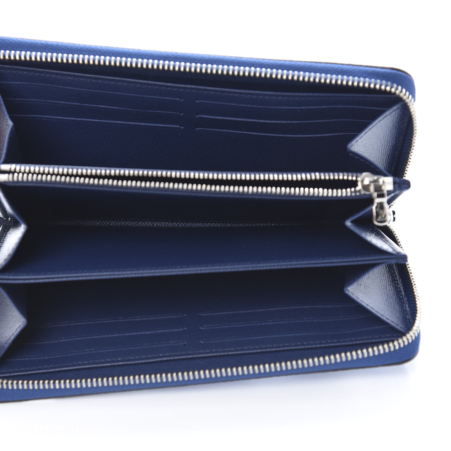 Louis Vuitton Monogram Escale Zippy Wallet Blue 5 of 7
