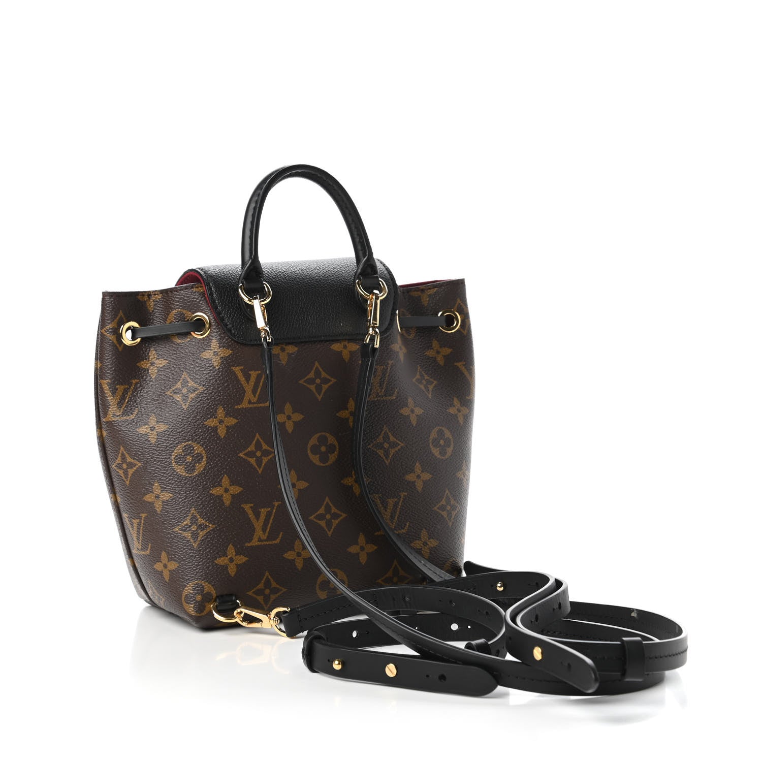 Louis Vuitton Monogram BB Montsouris NM Backpack Black 3 of 11