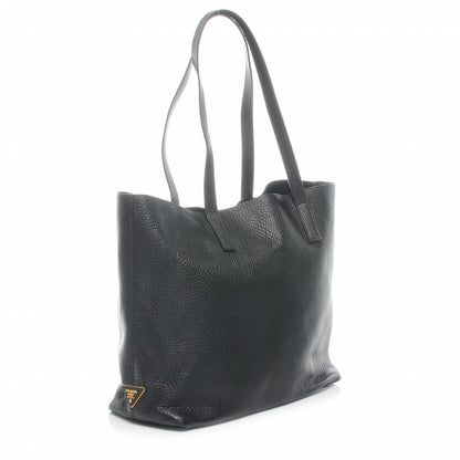 Prada Vitello Daino Shoulder Bag Black 12 of 18