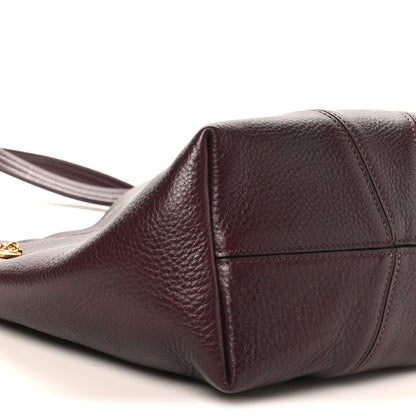 Chloe Grained Calfskin Medium Spin Tote Perfect Plum 8 of 9