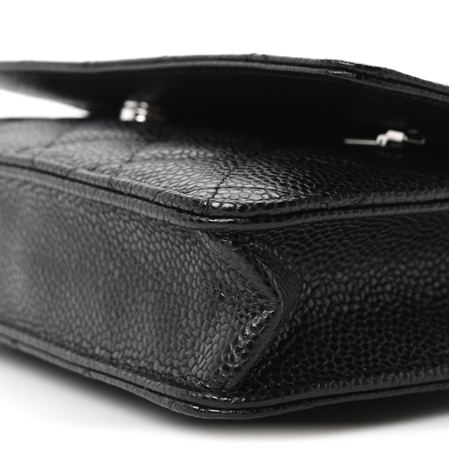 Chanel Caviar Quilted Wallet on Chain WOC Black 11 of 11