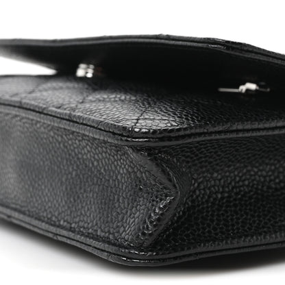 Chanel Caviar Quilted Wallet on Chain WOC Black 11 of 11