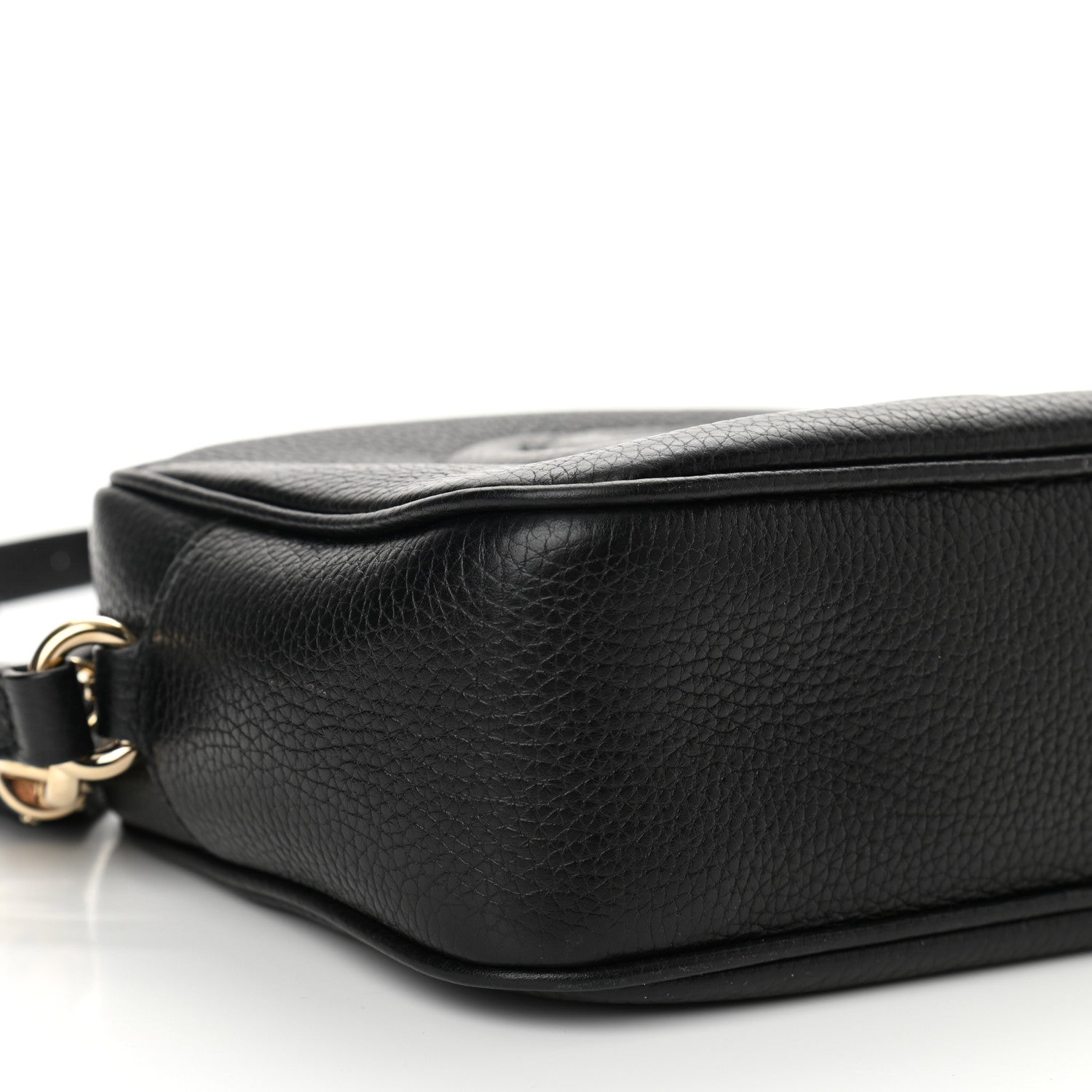 Gucci Pebbled Calfskin Small Soho Disco Bag Black 9 of 10