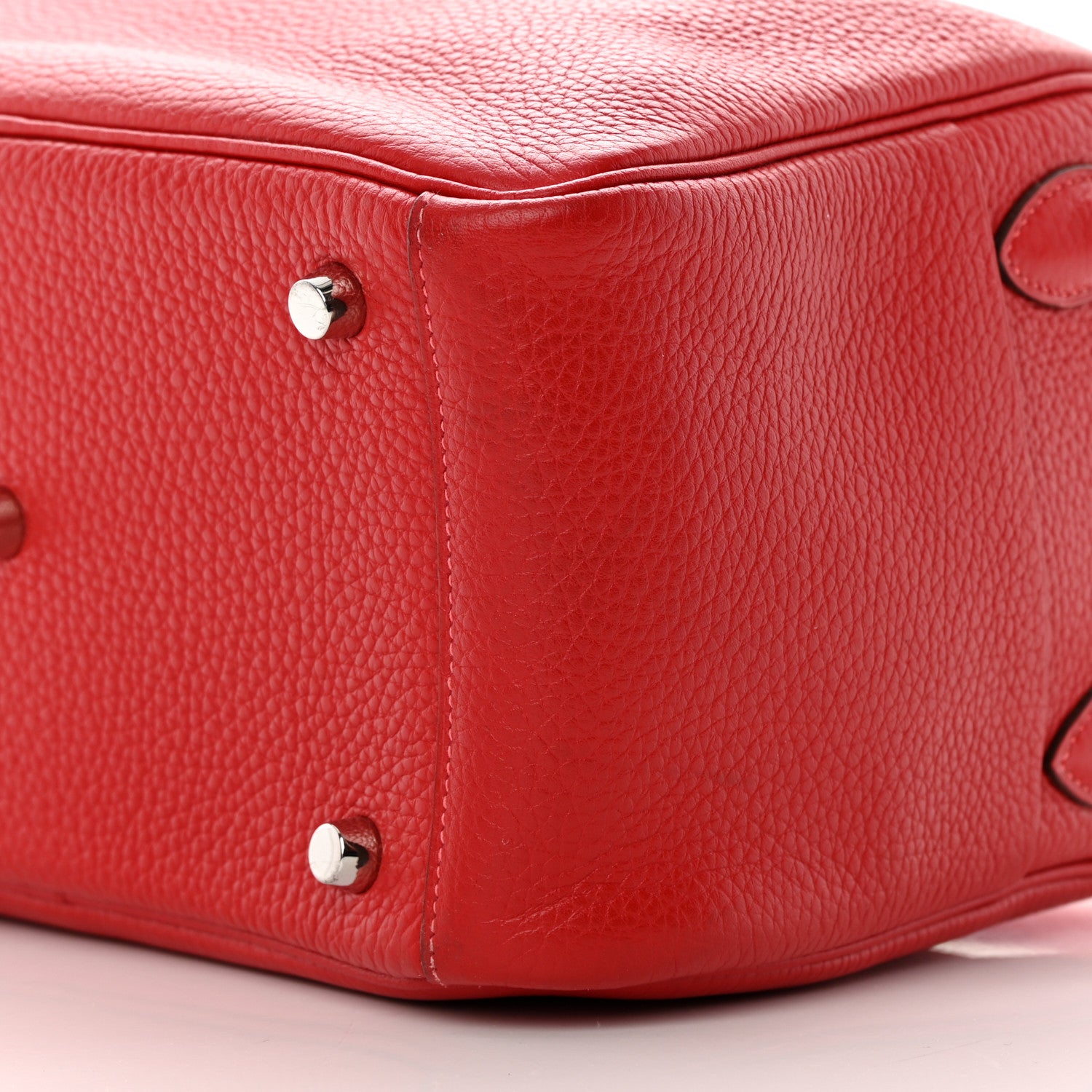 Hermes Taurillon Clemence Verso Lindy 26 Rouge Casaque Bougainvillea 10 of 17